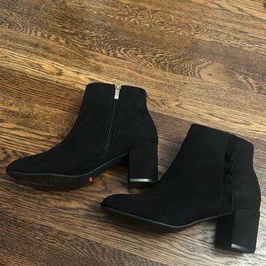 Rockport black booties